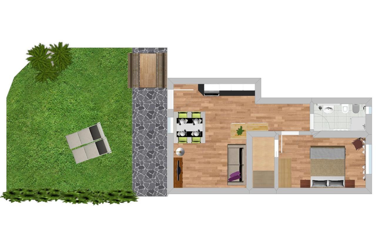Apartments Kaserott Фунес Екстериор снимка